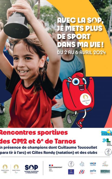 Des rencontres sportives à l'occasion de la SOP semaine olympique à Tarnos
