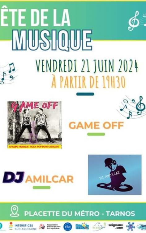 fête de la musique à la placette du Métro