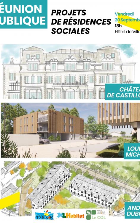 réunion publique: trois projets de résidence sociales réunion publique: trois projets de résidence sociales