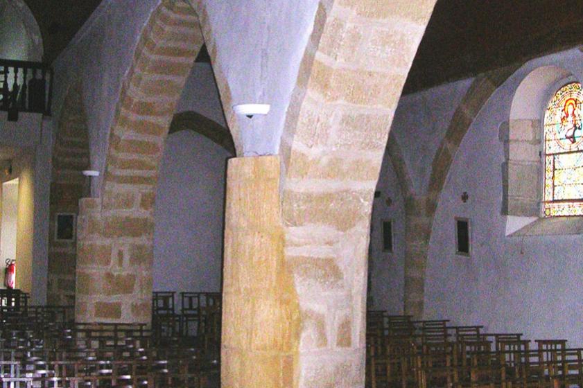 Intérieur de l'église.