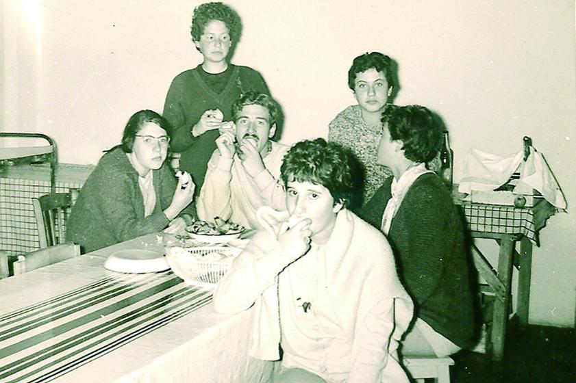 Le « 5ème repas » était réservé aux moniteurs. 1961