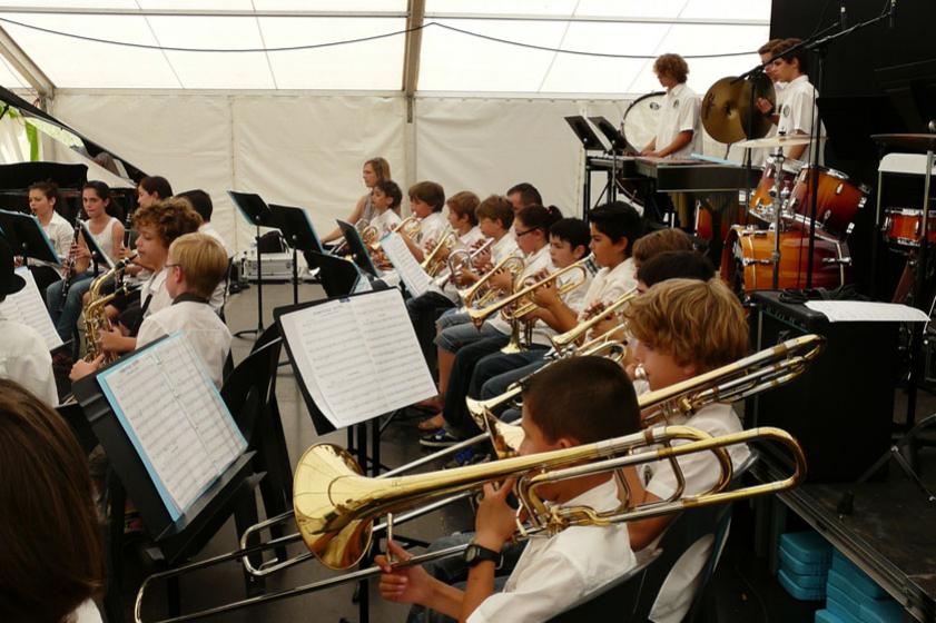 Concert de l'école de musique, zoom sur les cuivres, 2012.