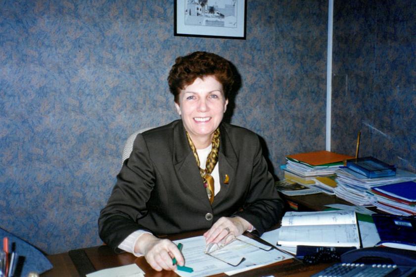 Pierrette Fontenas en 1999. Ville de Tarnos