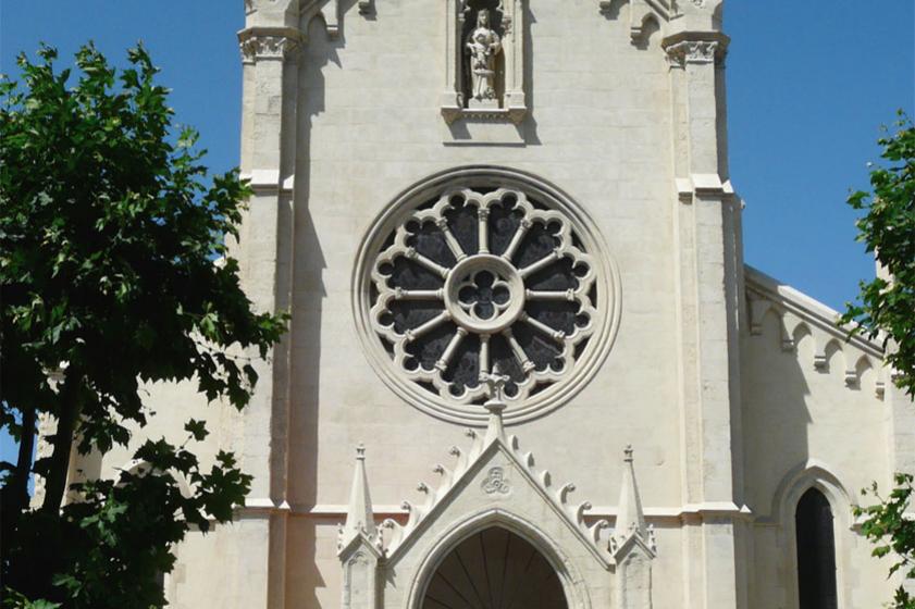 Vue de face de l’Église, après restauration. 2008, Ville de Tarnos