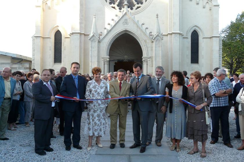 Inauguration de l’Église des Forges, sept. 2008, Ville de Tarnos
