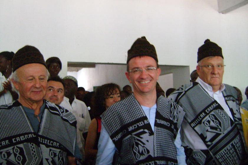 Délégation tarnosienne à l'inauguration du lycée bissau-guinéen. 2012