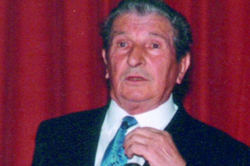André Maye lors de l'investiture de Pierrette Fontenas. 1991, Ville de Tarnos
