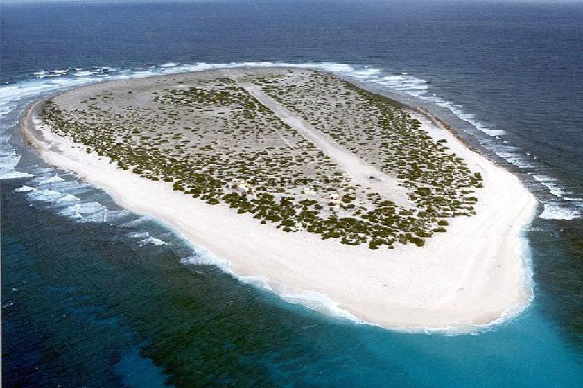Vue aérienne de l’Île de Sable, Unesco
