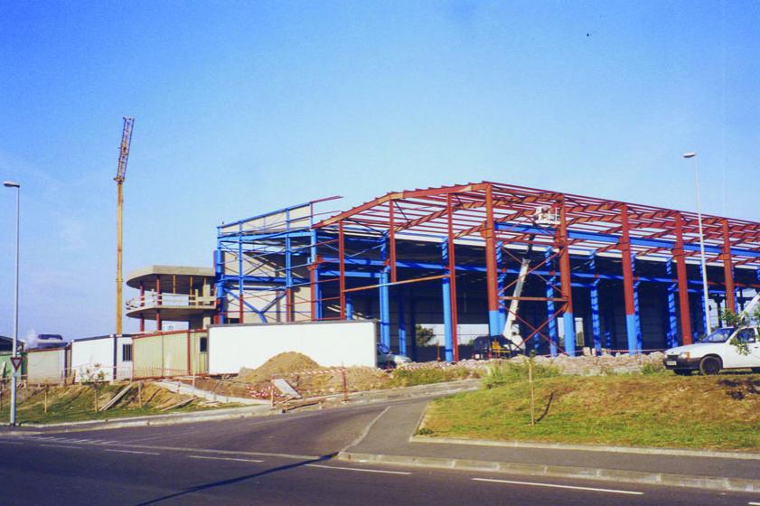 Construction de la chaudronnerie de la Rhune. 1994, Ville de Tarnos