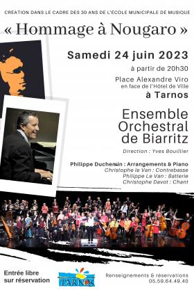Concert Hommage à Nougaro Tarnos