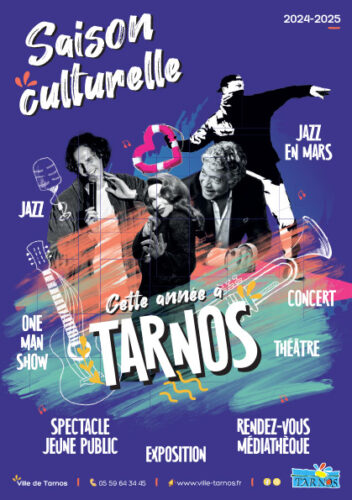 Couverture de Agenda Culturel Saison 24-25 - Publication Tarnos