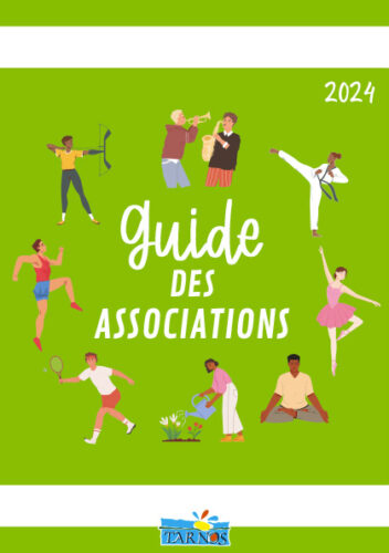 Couverture de Guide des associations 2024 - Publication Tarnos