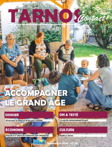 Couverture de Tarnos Contact n°221 - Publication Tarnos