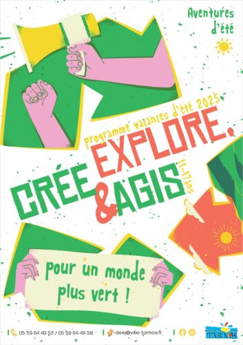 Couverture de Programme vacances d’été - Publication Tarnos