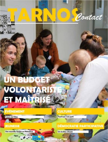 Couverture de Tarnos Contact n°213 - Publication Tarnos