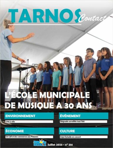Couverture de Tarnos Contact n°214 - Publication Tarnos