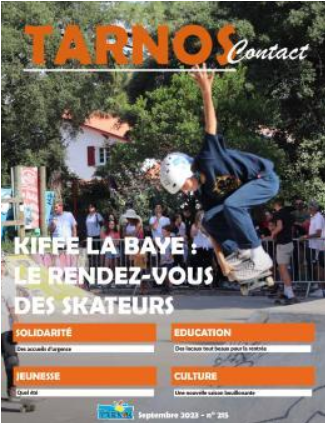 Couverture de Tarnos Contact n°215 - Publication Tarnos
