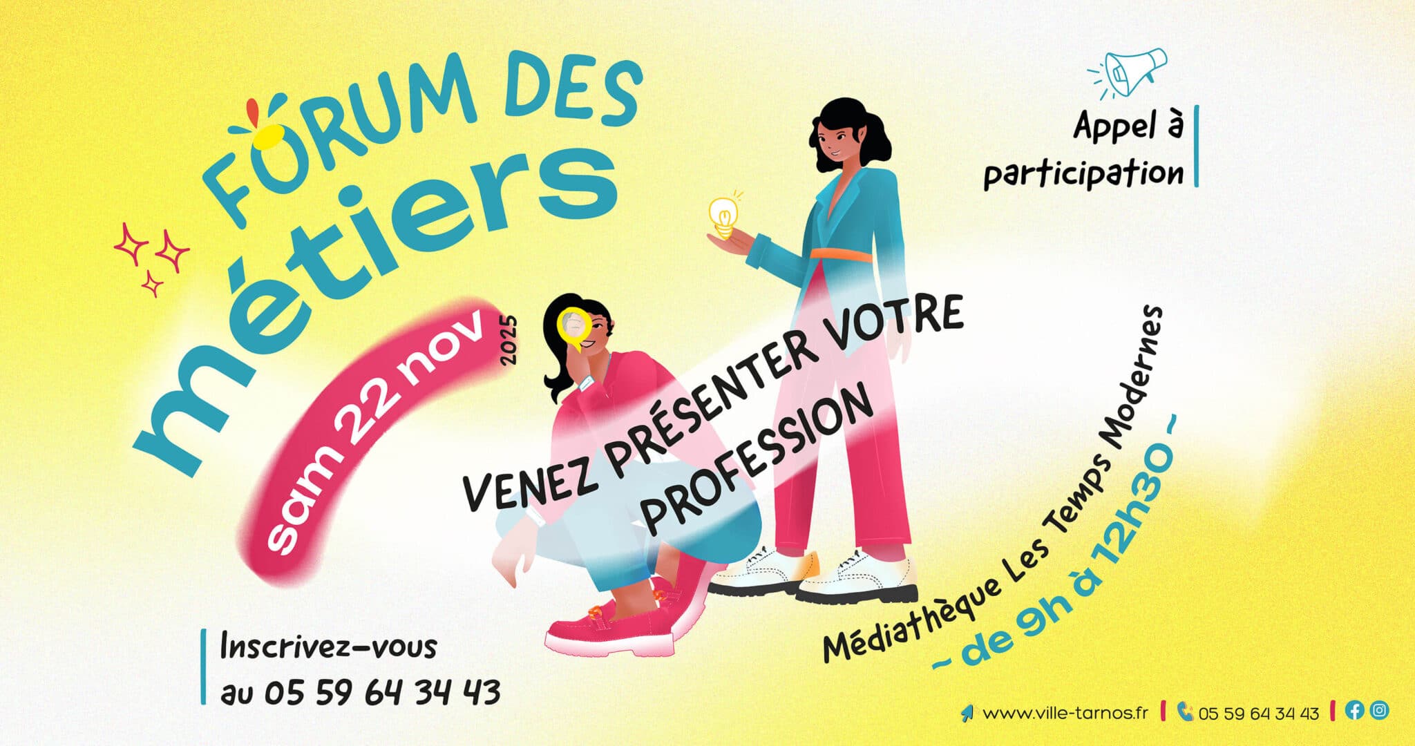 forum des métiers - appel à participation
