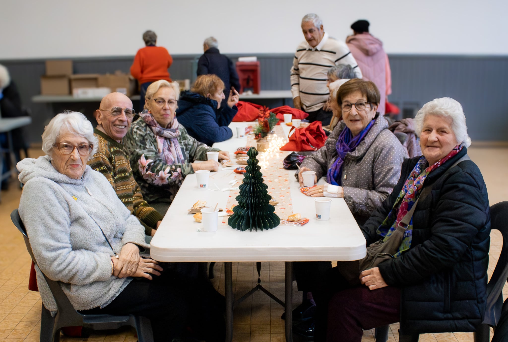 distribution colis de Noël 2025
